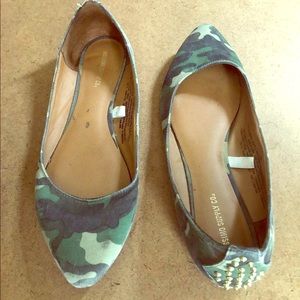 Camo Styled Flats